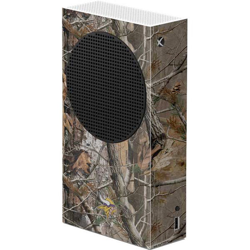 NFL Minnesota Vikings Realtree AP Camo Xbox Series S Console Skin